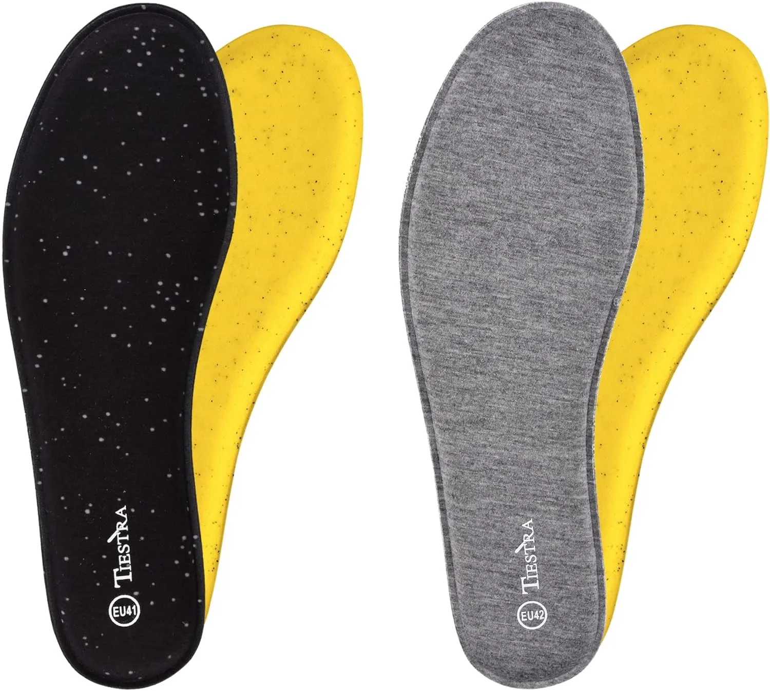 2 Pair -Shoe Inserts for Mens Memory Foam Insoles,Replacement Insoles for Work Boots Running Shoes, Cushion Shock Absorbing for Foot Pain Relief, Comfort Breathable Inner Soles 43EU,US10