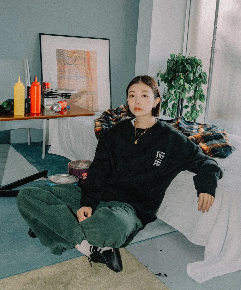 【BABY hotdog cafe collaboration】embroidery sweat po