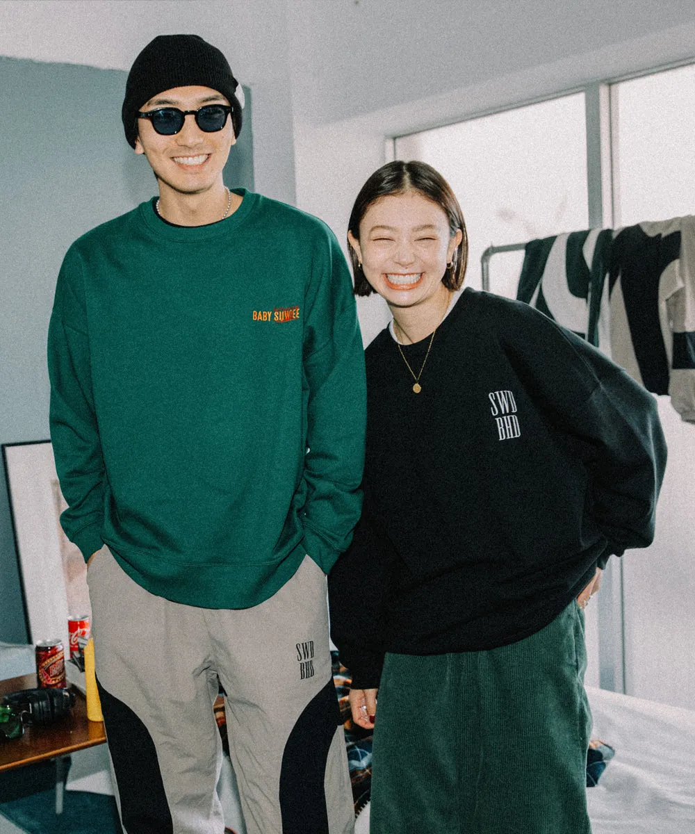 【BABY hotdog cafe collaboration】embroidery sweat po