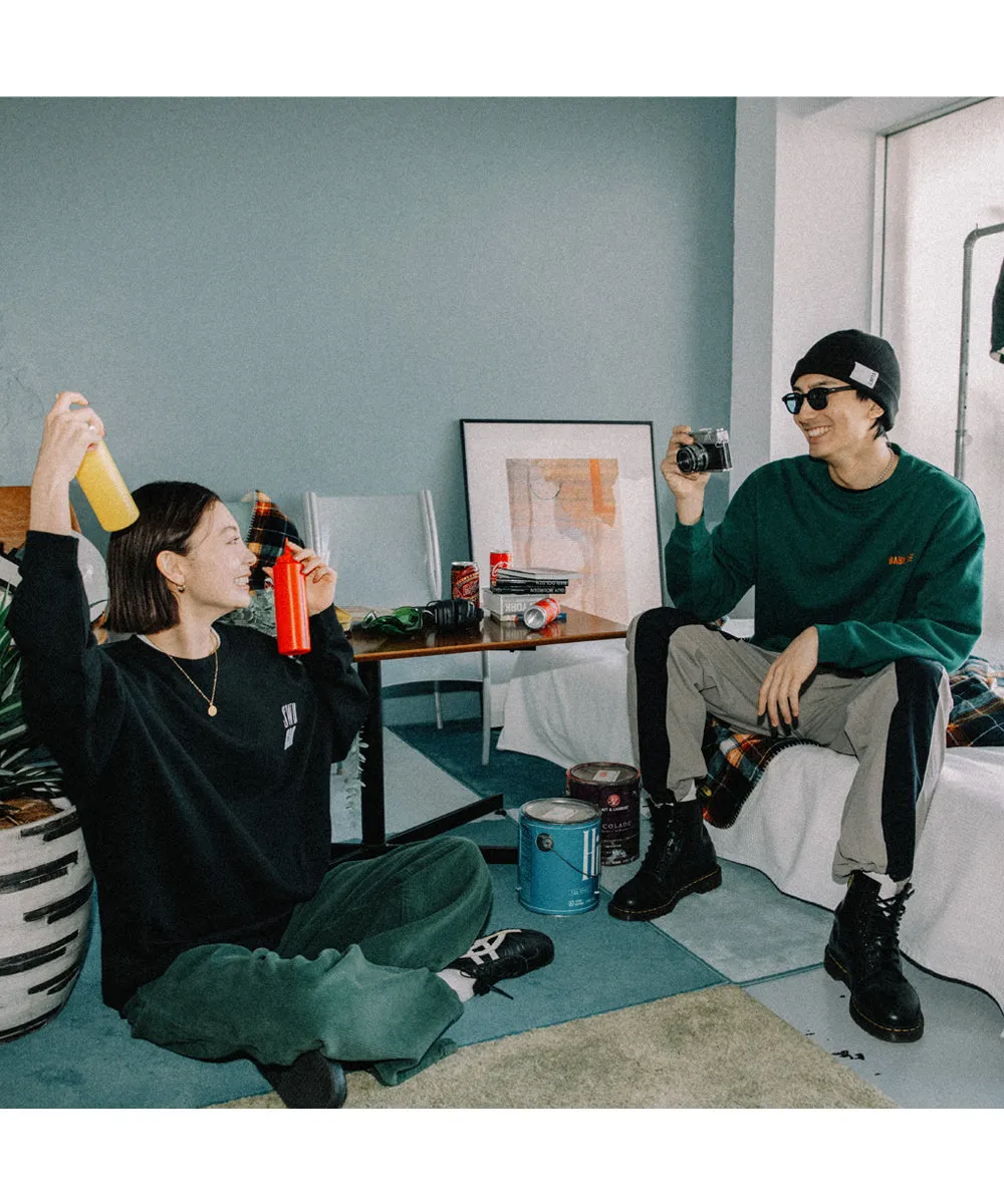 【BABY hotdog cafe collaboration】embroidery sweat po