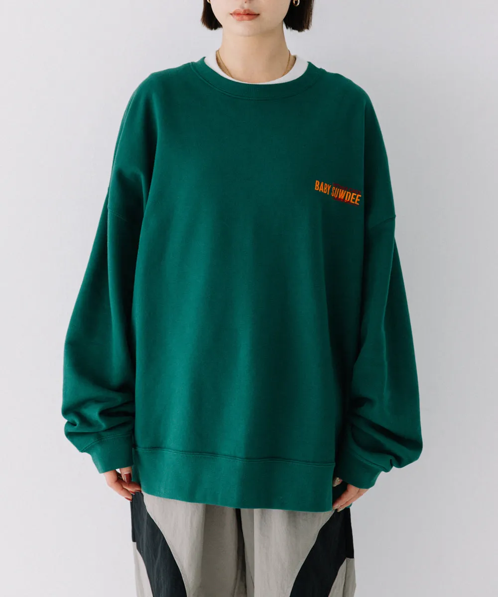 【BABY hotdog cafe collaboration】embroidery sweat po
