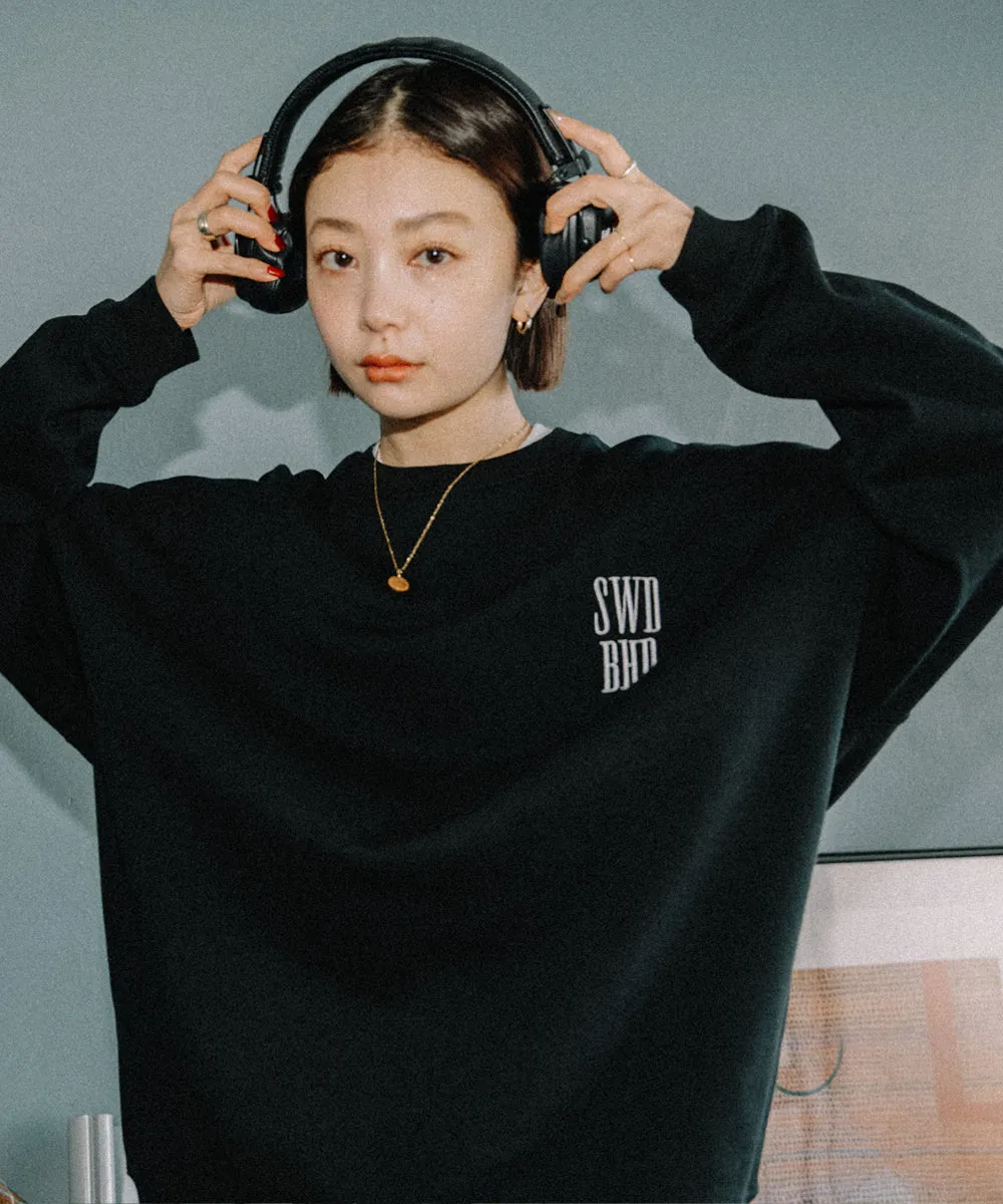 【BABY hotdog cafe collaboration】embroidery sweat po