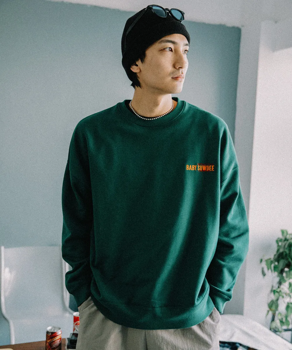 【BABY hotdog cafe collaboration】embroidery sweat po