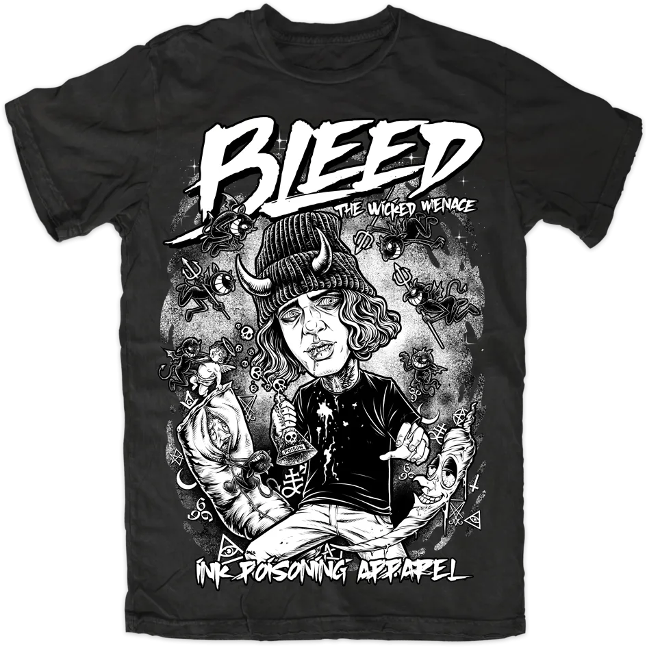 Bleed The Wicked Menace (Collaboration Tee)