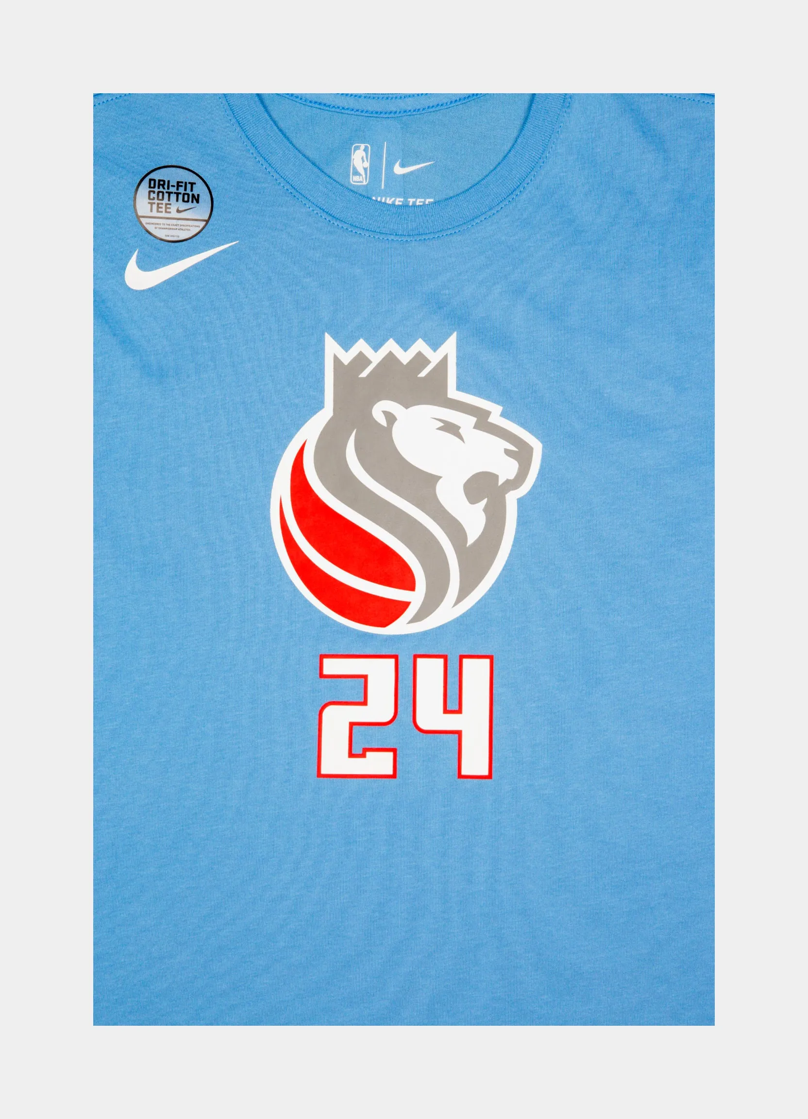 Buddy Hield Sacramento Kings Dri Fit Mens Short Sleeve Shirt (Blue)