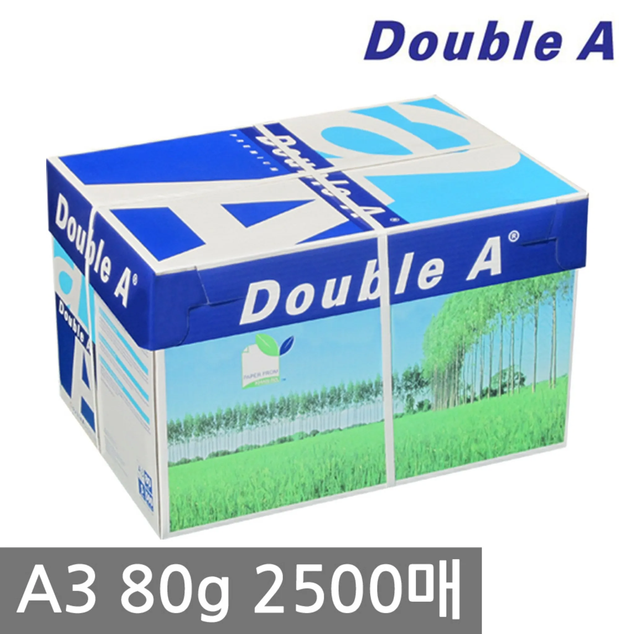 Double A A3 Copy Paper, 1 BOX (500 sheets x 5 reams), A3, 2500 sheets - 🏆 #83 - Office Supplies - Best of December