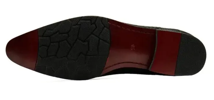 Elegant Red Bottom Leather Shoes