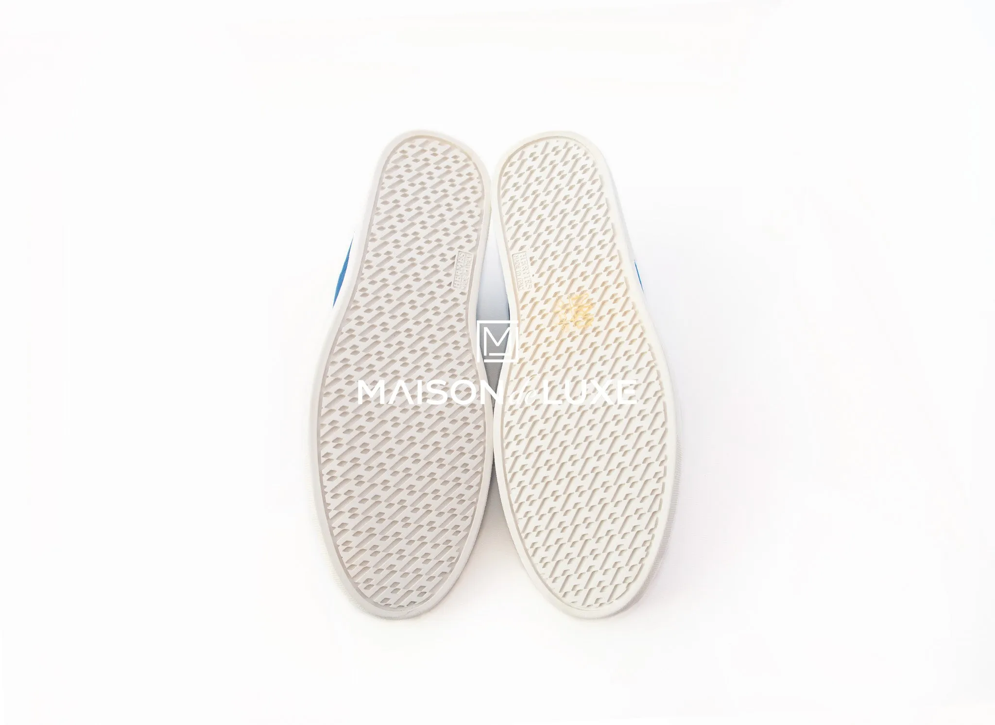 Hermes Men's Blue Quicker 41 Sneaker