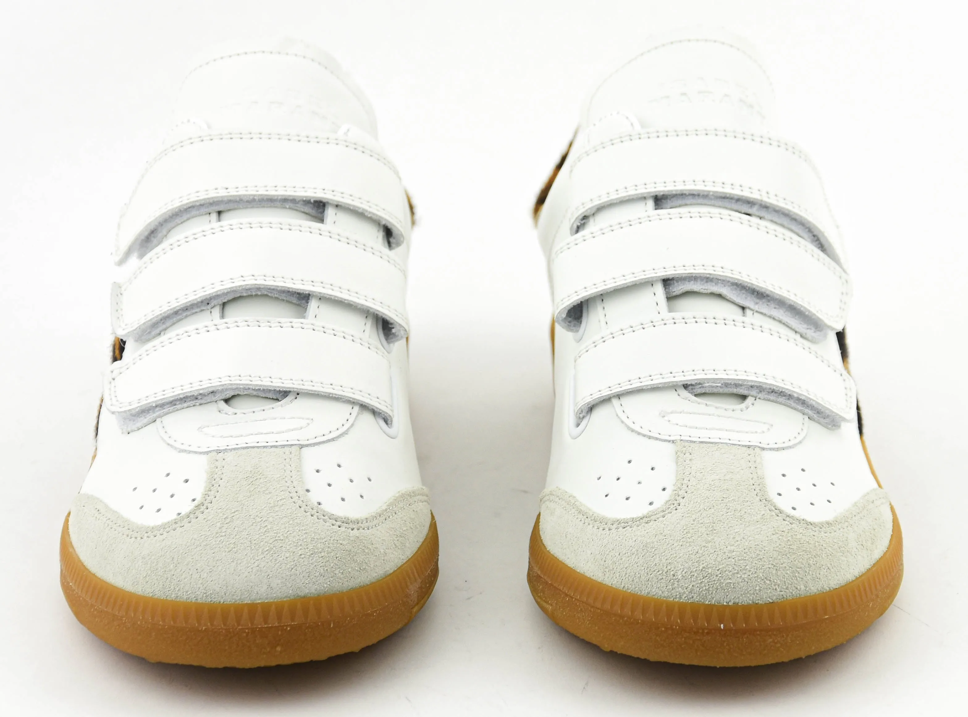 ISABEL MARANT BETH SNEAKER WHITE LEOPARD