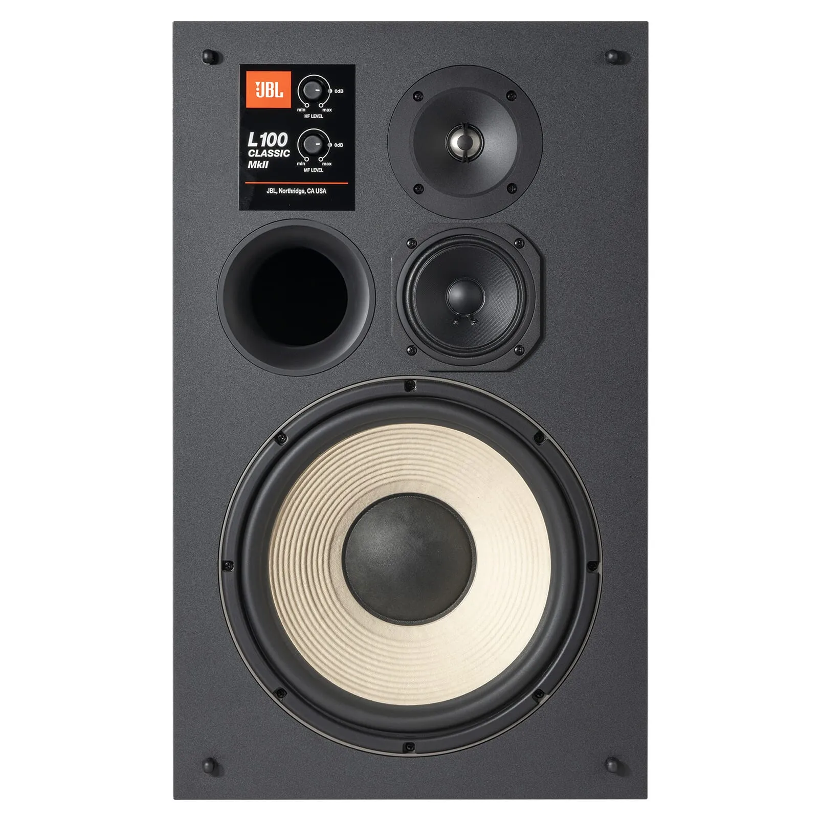 JBL L100 Classic MKII 12" 3-Way Bookshelf Speakers Open Box (Pair)