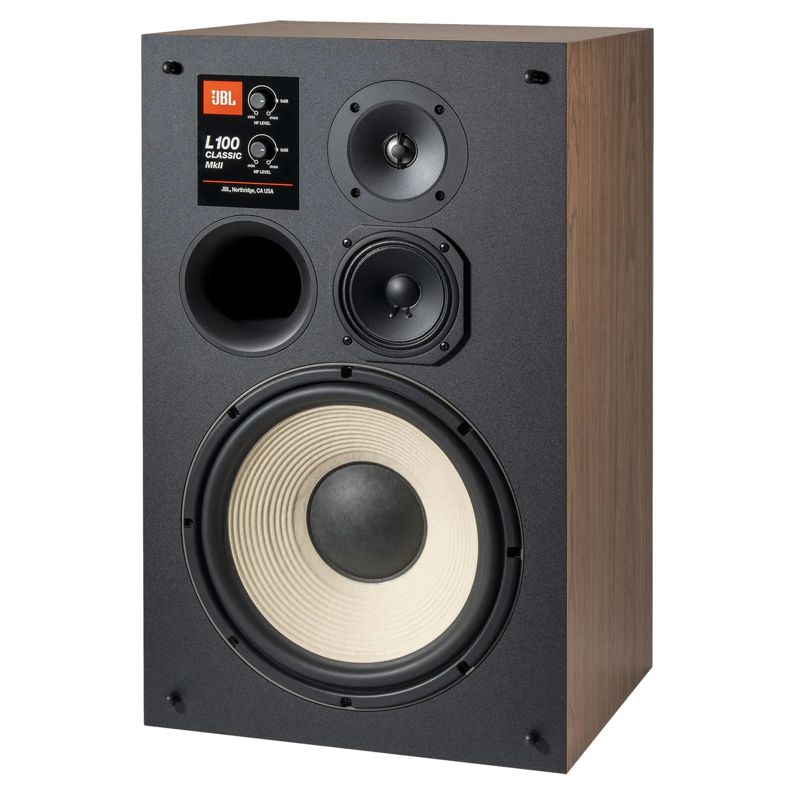 JBL L100 Classic MKII 12" 3-Way Bookshelf Speakers Open Box (Pair)
