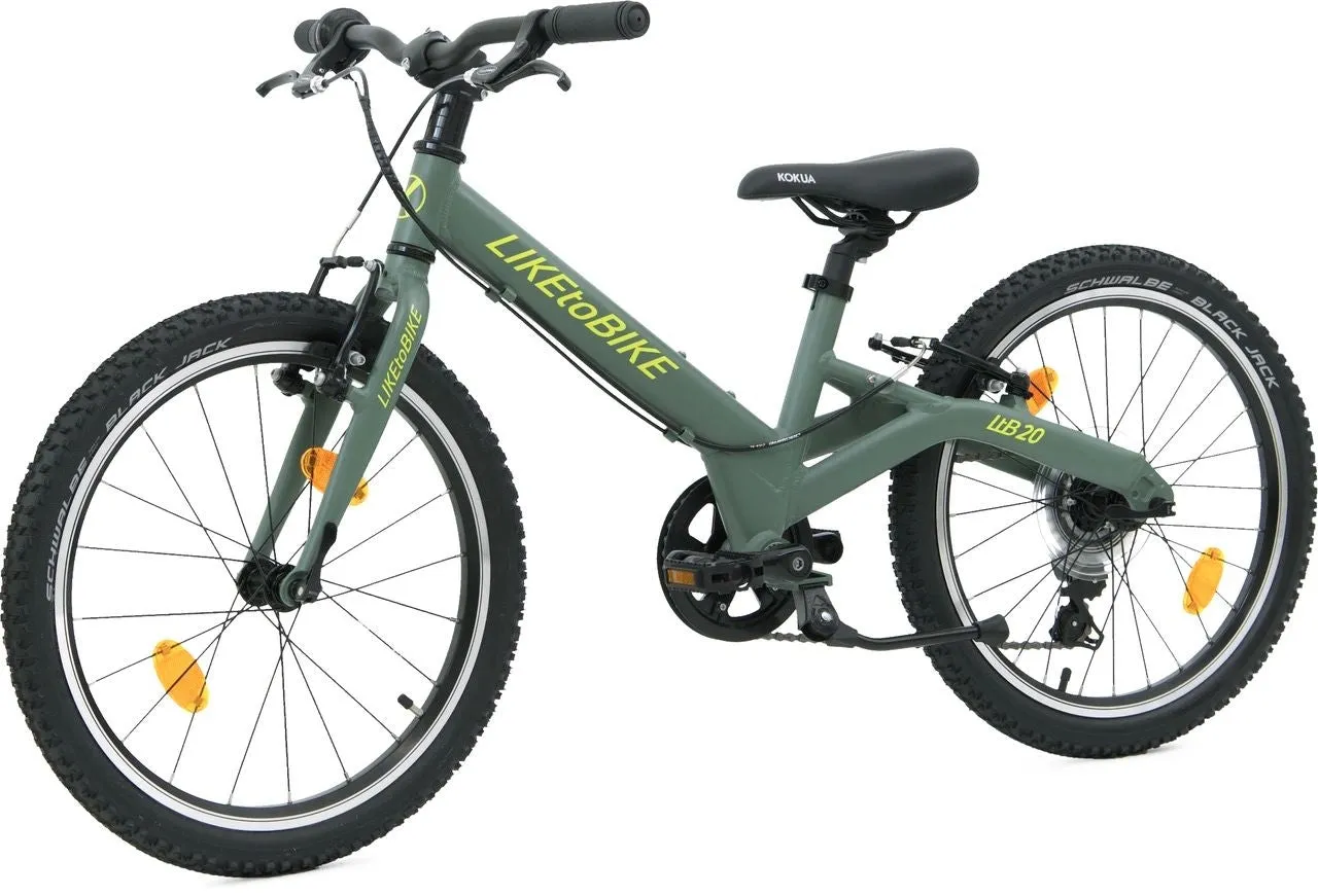 KOKUA BIKES USA Like to Bike 20 Tretfahrrad für Kinder