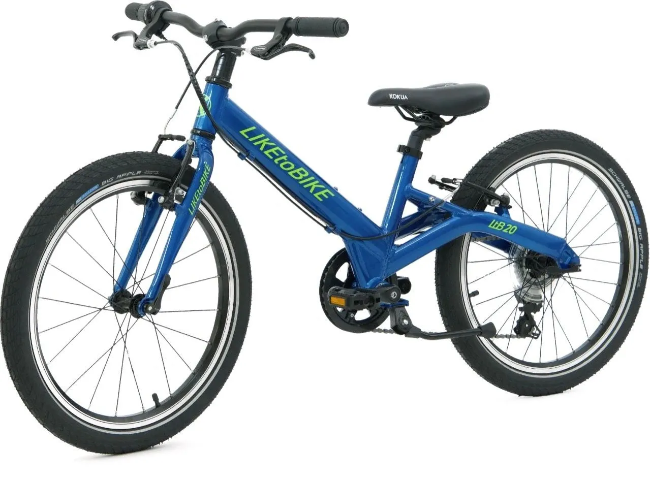 KOKUA BIKES USA Like to Bike 20 Tretfahrrad für Kinder
