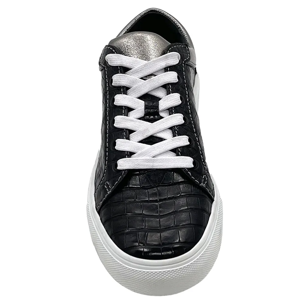 Ladies Caiman Crocodile Sneakers
