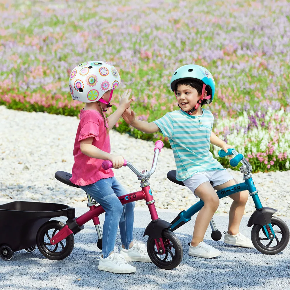 Micro Chopper 2IN1 Balance Bike Aqua *New