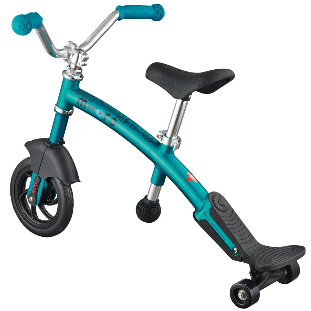 Micro Chopper 2IN1 Balance Bike Aqua *New