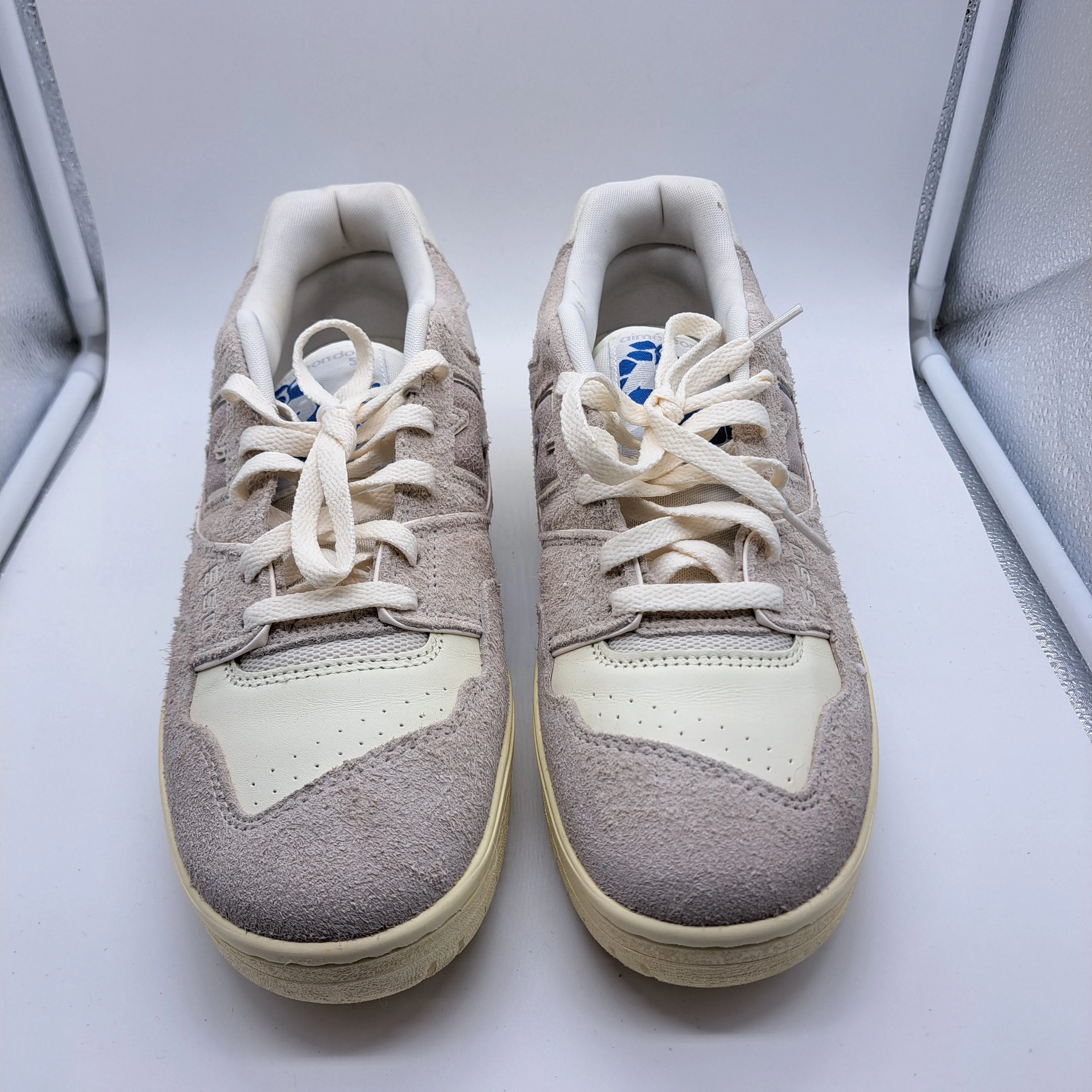 New Balance 550 ALD Grey Suede - size 11.5
