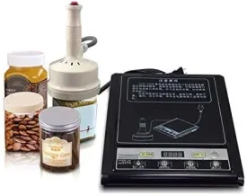 Sealer Bottle Cap, 220V Handheld Induction Sealing Machine 1200 W Max. 20-80mm