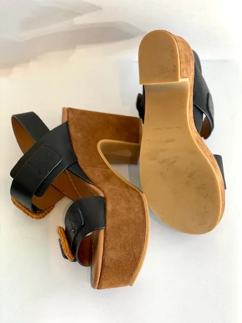 SeebyChloe Buckle Wedges