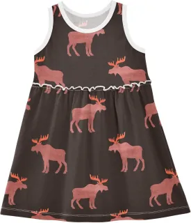 Summer Girl Dress Casual Dress Sleeveless Toddler Outfits Clothes