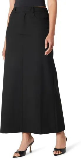The Drop Women's Denis Woven Long Column Skirt