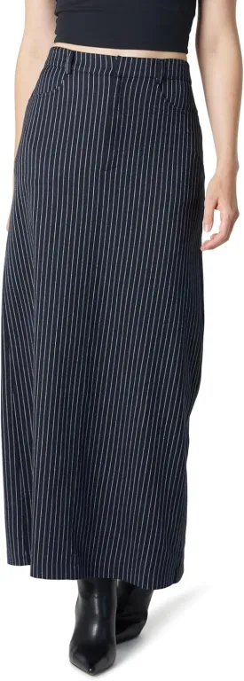 The Drop Women's Denis Woven Long Column Skirt