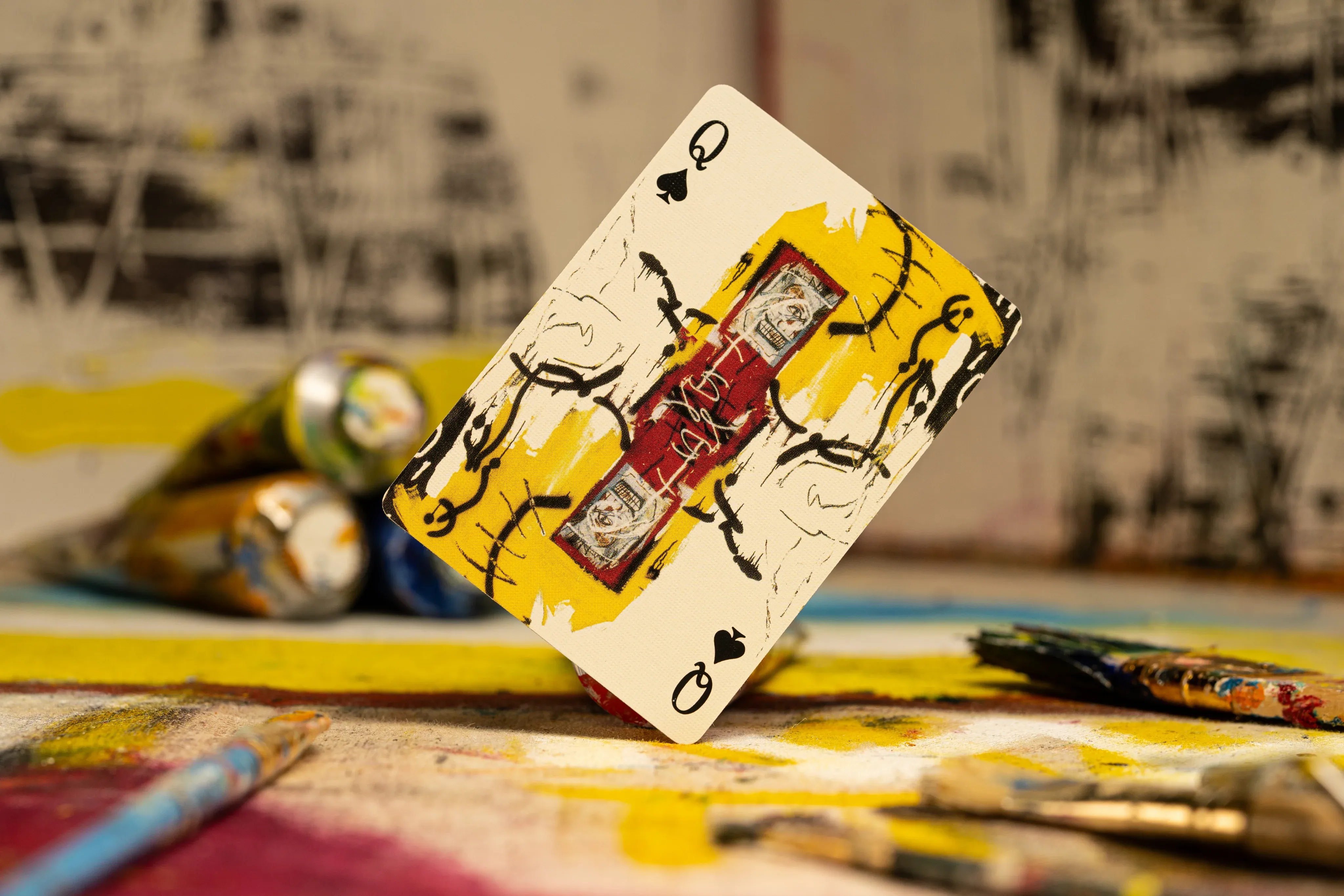 Theory 11 Playing Cards: Basquait