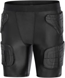 Topeter Youth Padded Compression Shorts Football Hockey Underwear Hip Pad Impact Gear