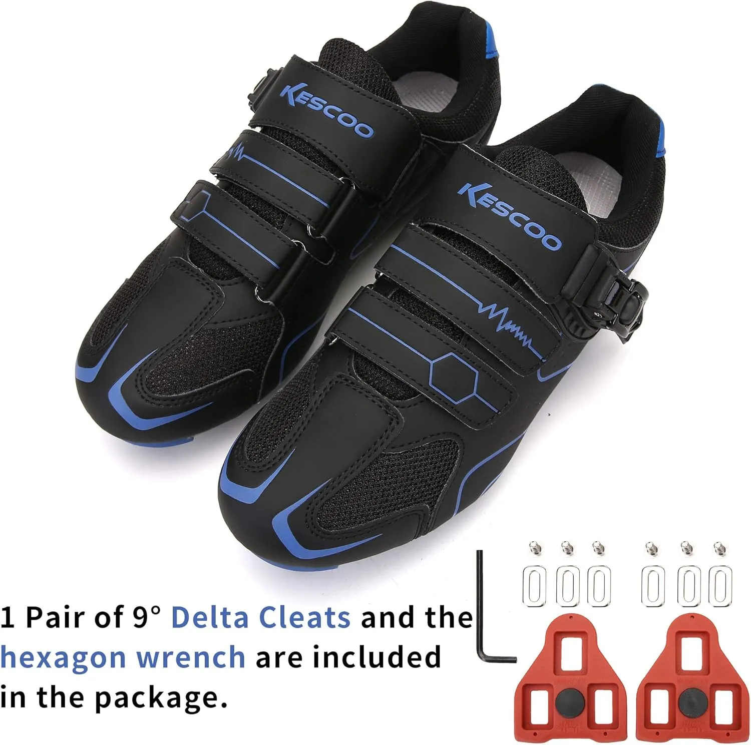 Unisex Cycling Shoes Compatible with pelaton Indoor Road Bike Riding Shoes for Men and Women Delta Cleats Clip Outdoor Pedal