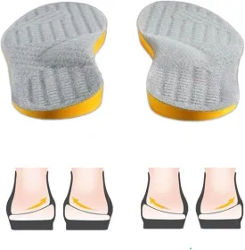 Women Men Posture Correcting Orthotic Insoles 4 in 1 Gel Insoles Flat feet Arch Support Orthopedic overpronation Supination Plantar Fasciitis Metatarsalgia X/O Valgus Varus Shoe Inserts
